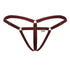 CandyMan 99852 Nudist Thongs Color Red